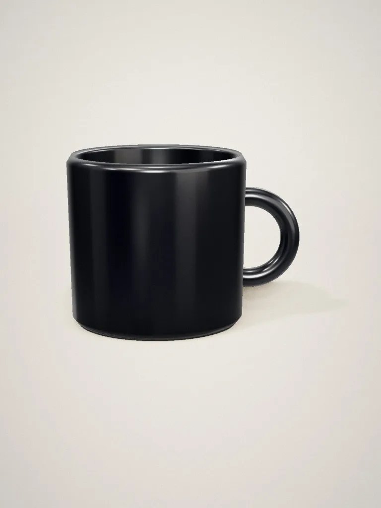 Ink Glazed Mug