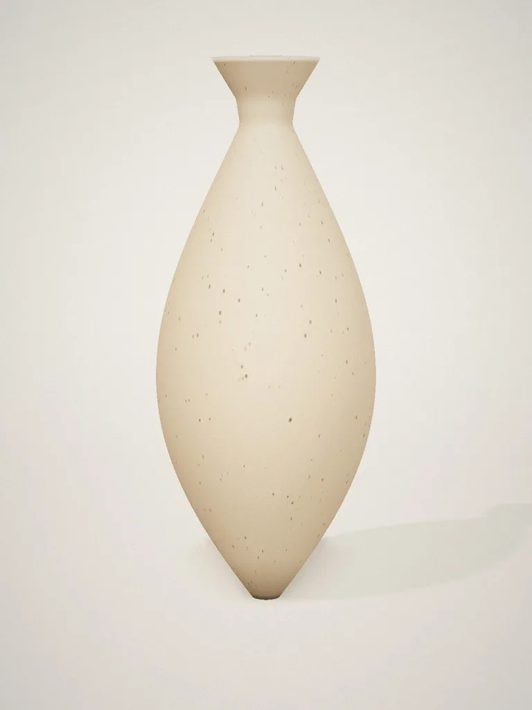 Oat Stoneware Vase